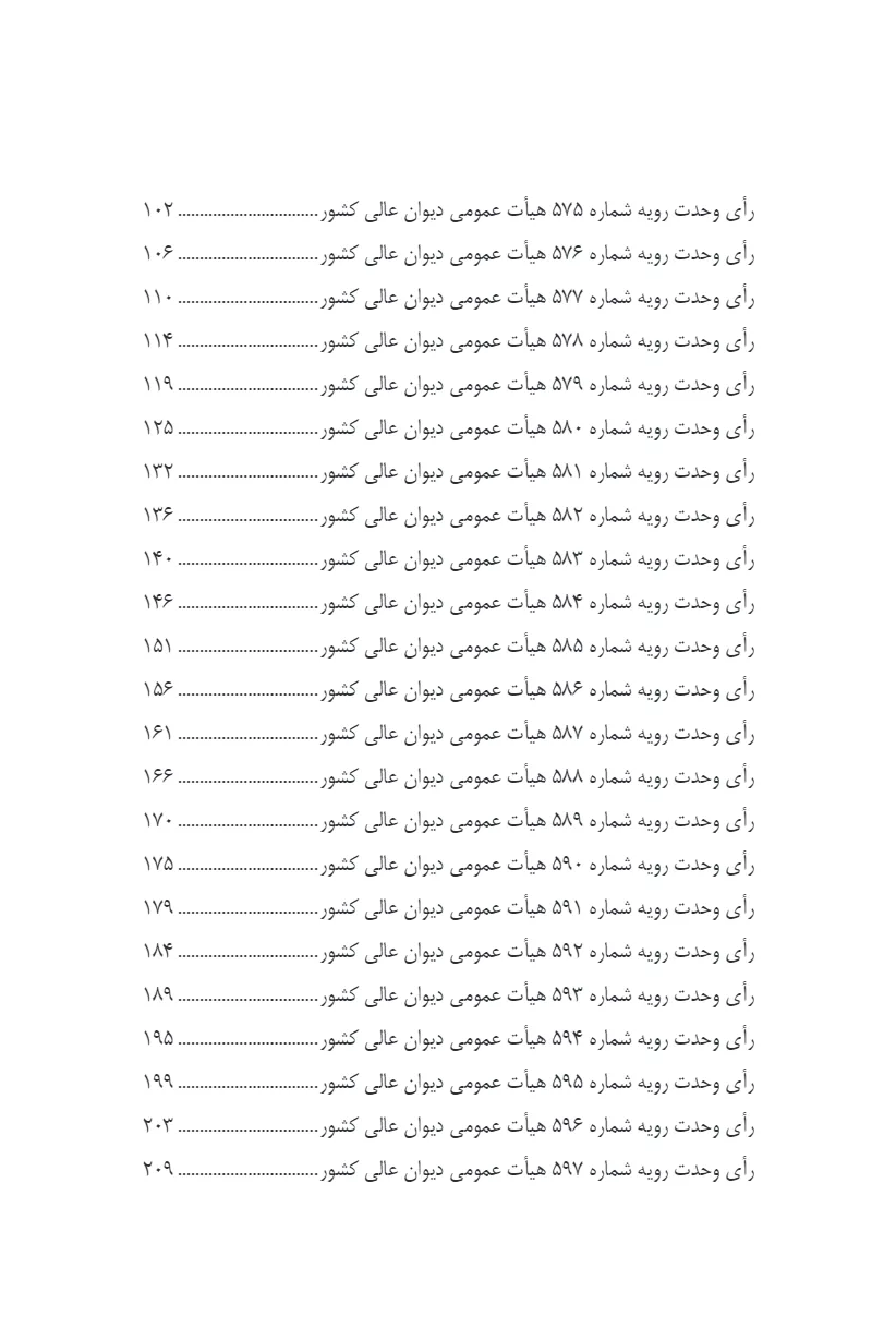 آراء وحدت رویه هیات عمومی دیوان عالی کشور سال های 70 - 80