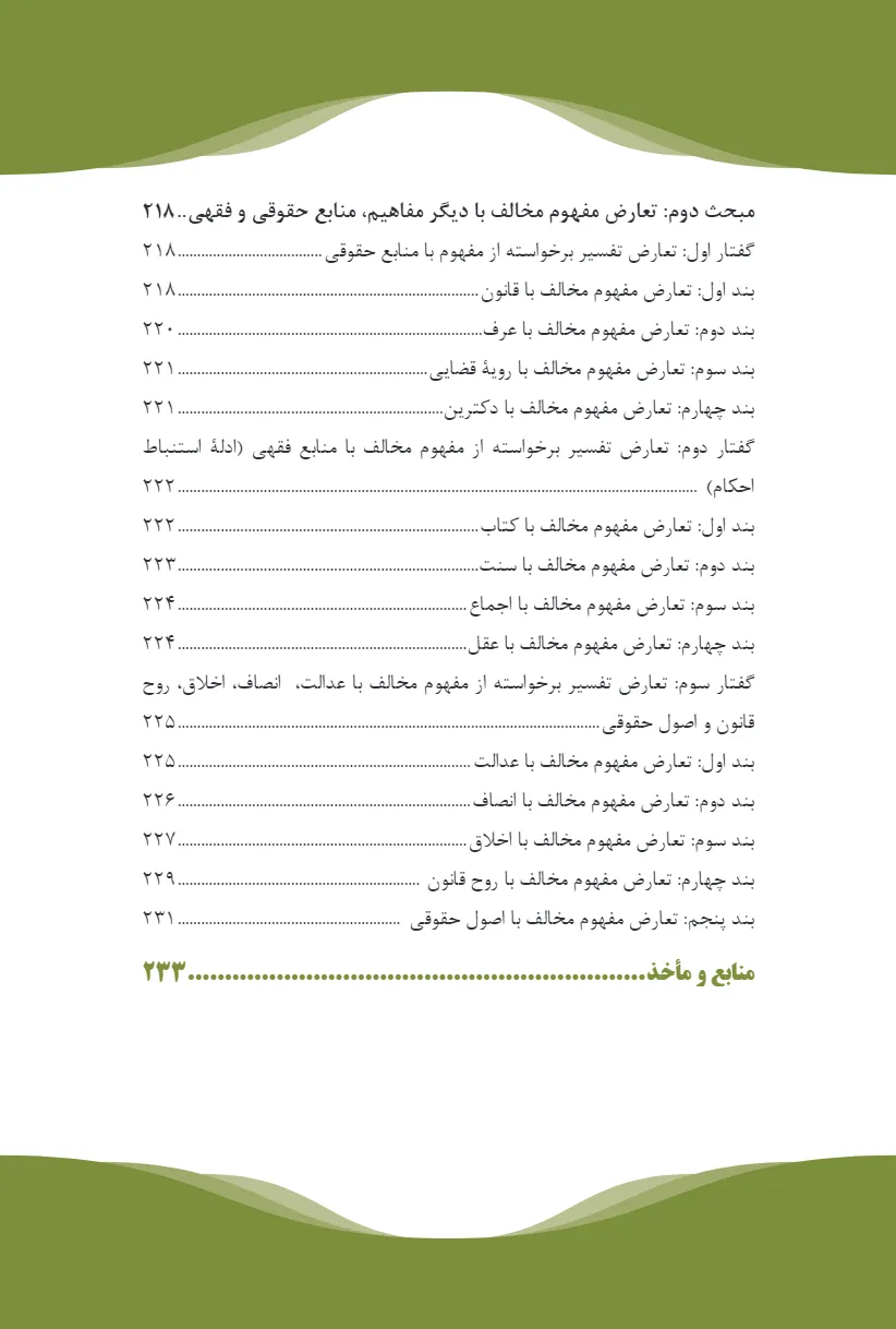 تحلیل فقهی ـ حقوقی مفهوم مخالف