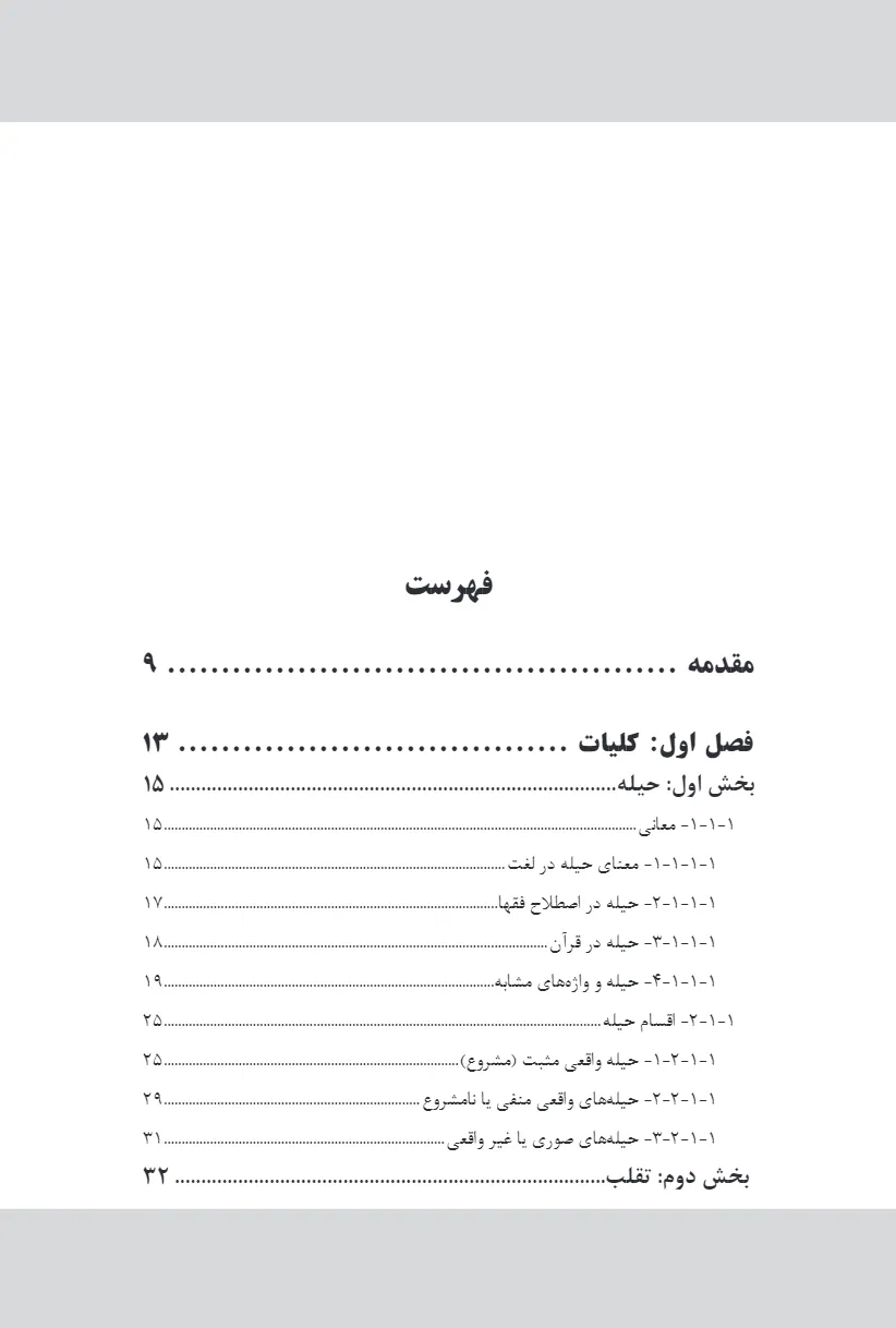 حیل شرعی در فقه و حقوق