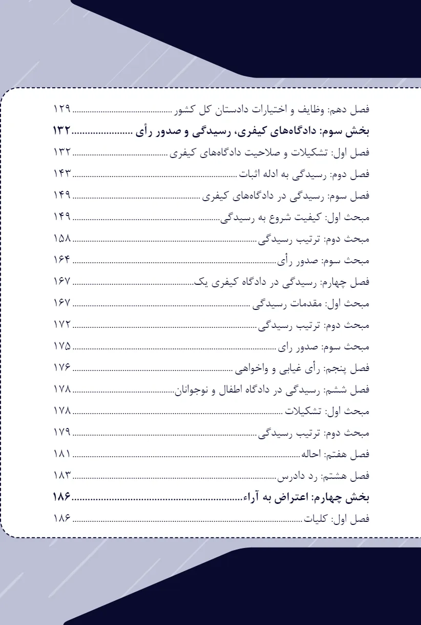 قانون آیین دادرسی کیفری تحریری